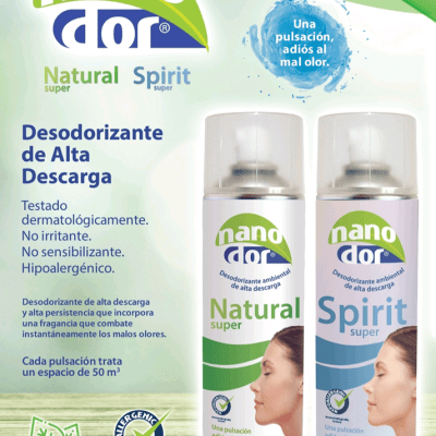 NANODOR Ambientador Desodorizante Alta Descarga